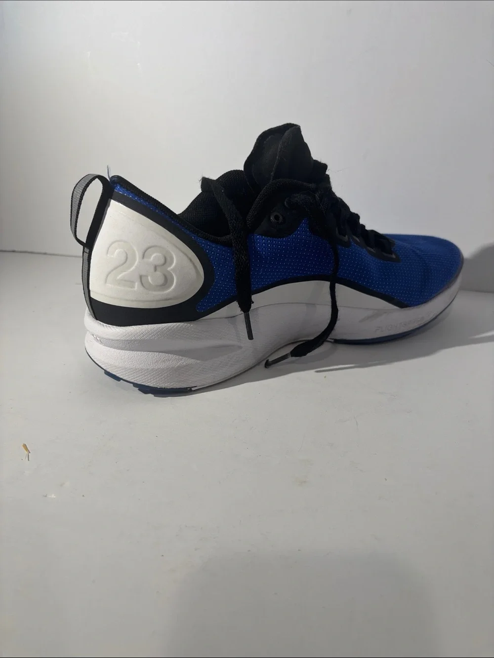 Jordan Royal Blue and Black Athletic Low-Top Sneaker size 10.5